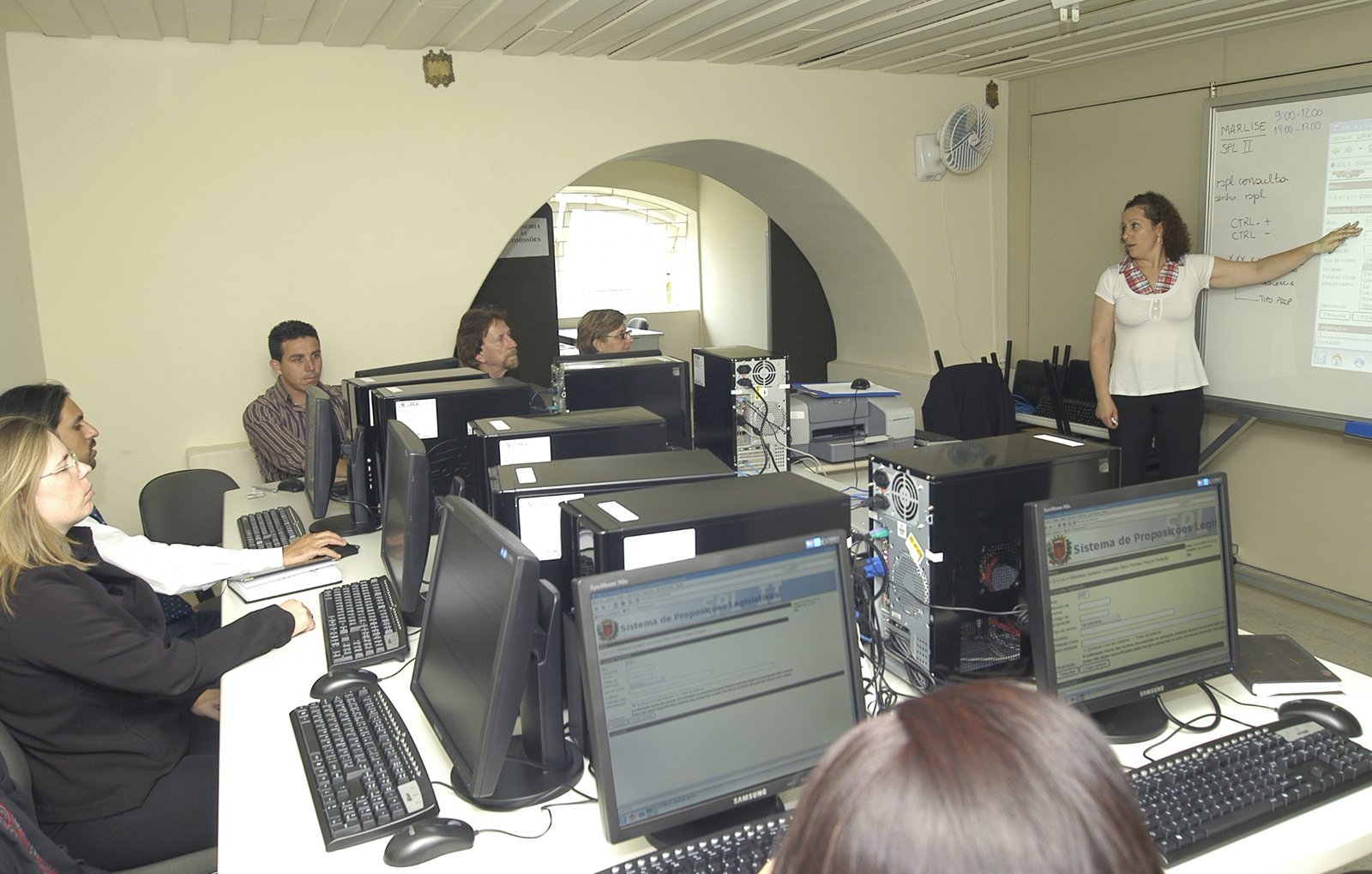 Assessores participam de  treinamento sobre o SPL II  