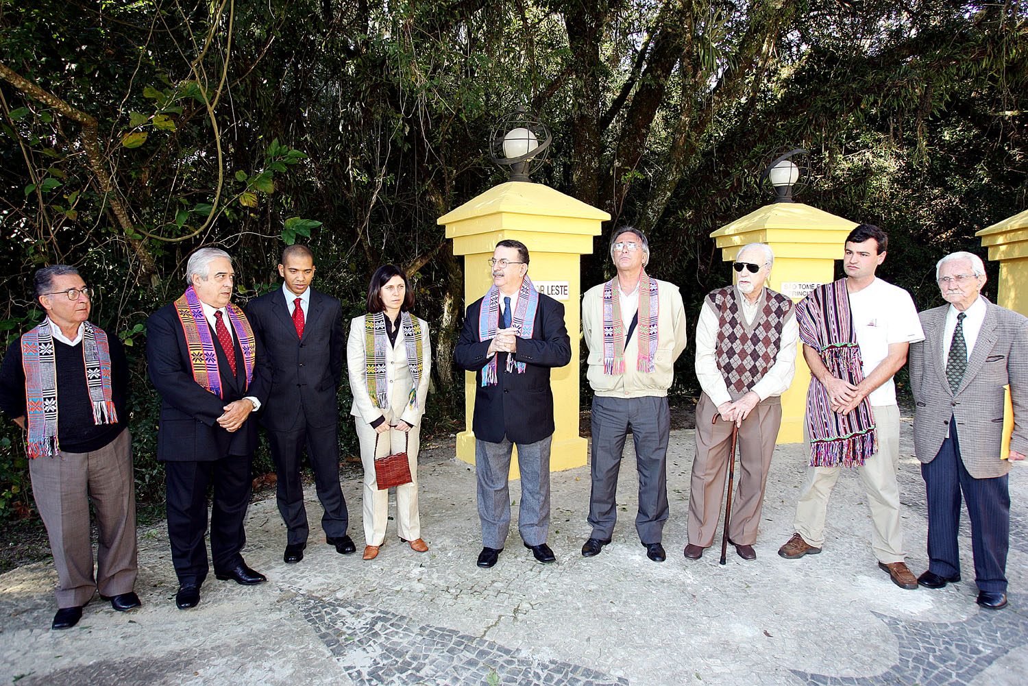 Bosque ganha pilar em homenagem ao Timor