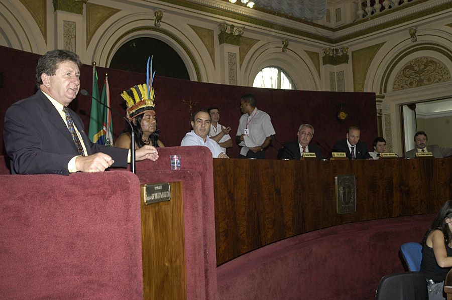 Câmara anuncia área para tribo indígena 