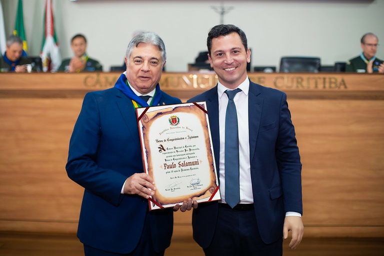 Câmara comemora 50 anos de Promessa Escoteira de Paulo Salamuni