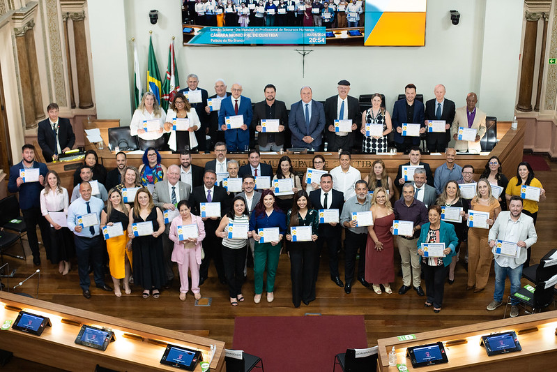 Câmara de Curitiba comemora o Dia do Profissional de Recursos Humanos