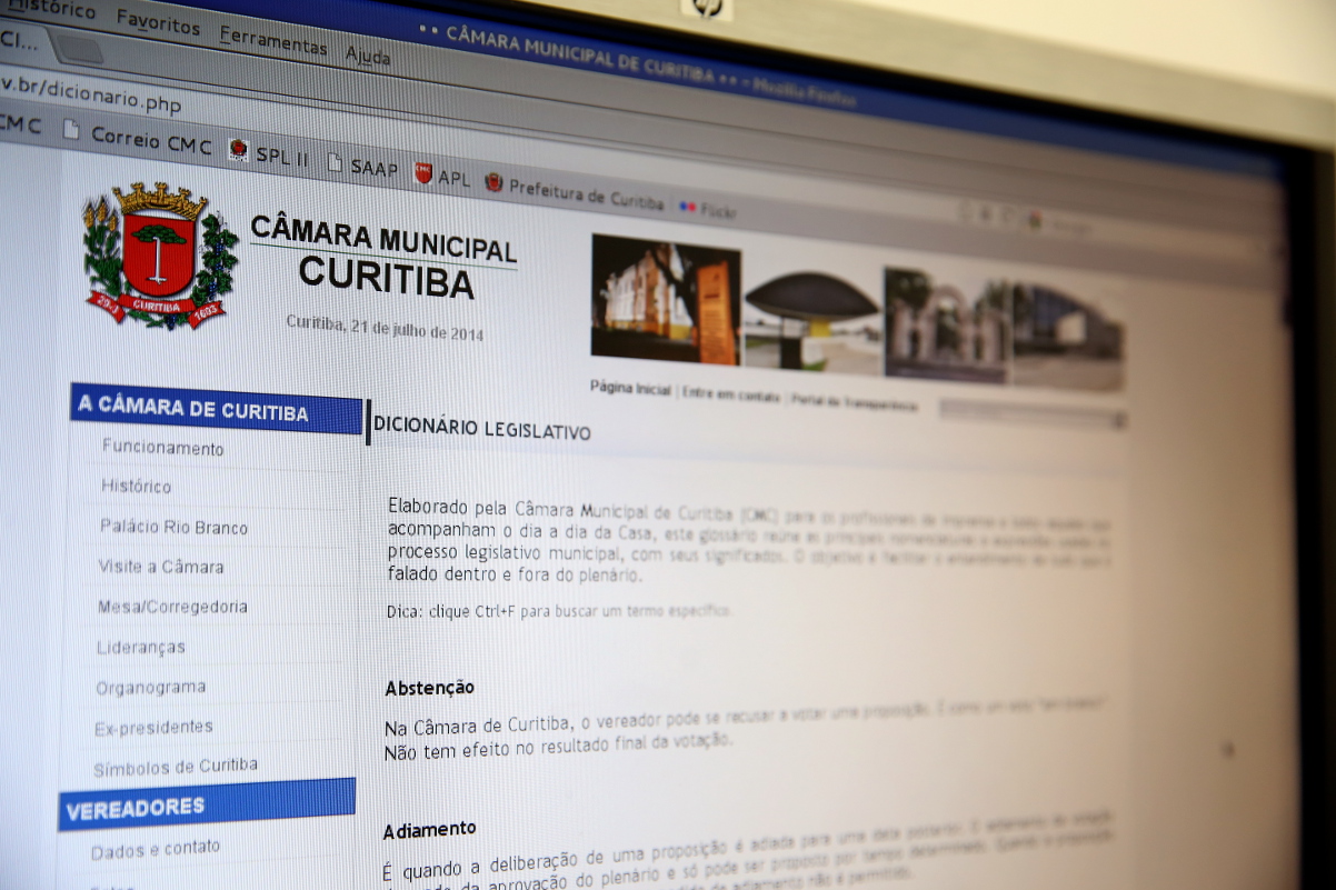Câmara disponibiliza Dicionário Legislativo no site oficial