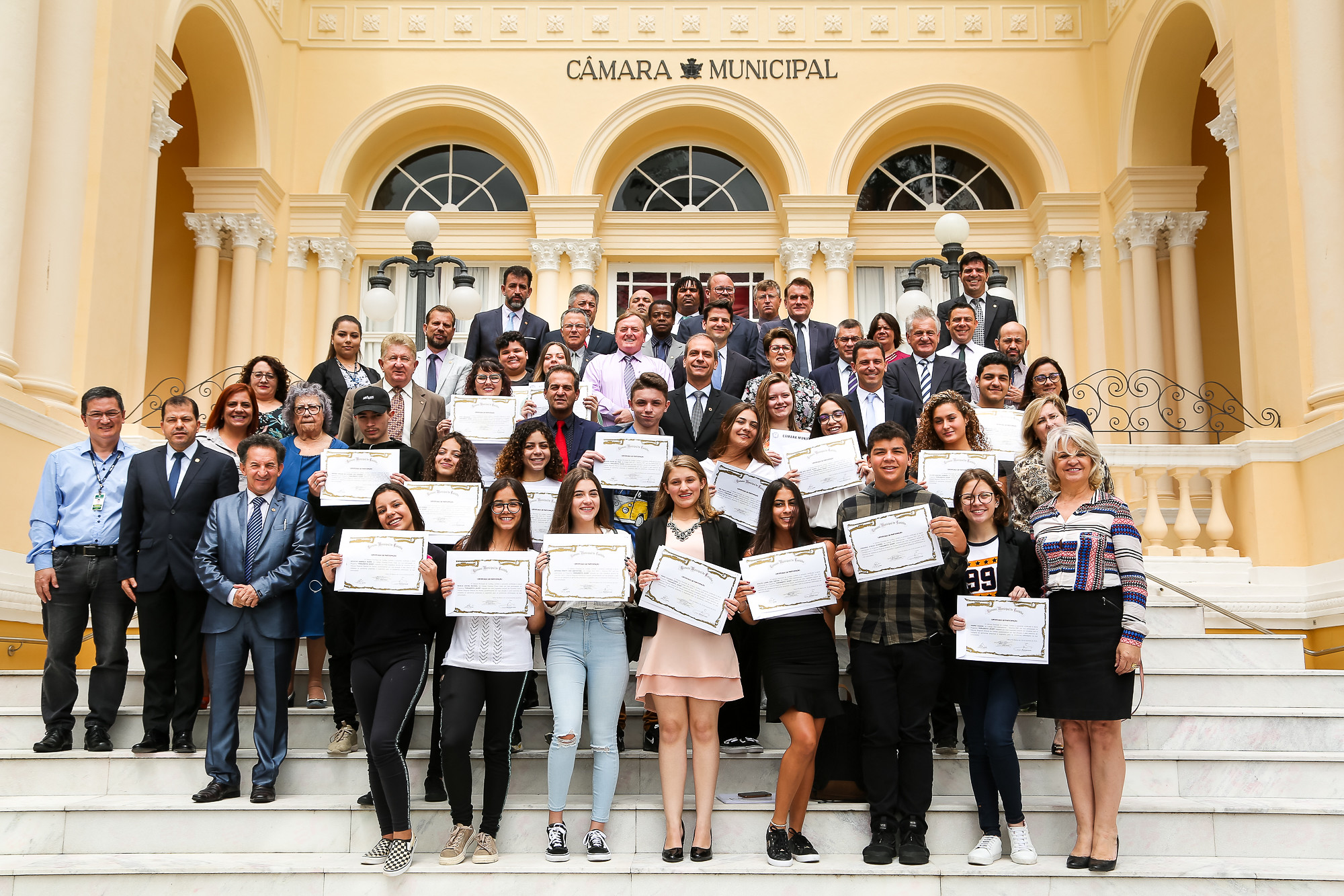 Câmara encerra atividades da 3ª turma do Parlamento Jovem