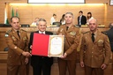 Câmara homenageia a Polícia Militar pela redução da violência em Curitiba