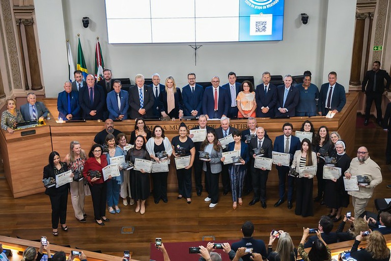 Câmara Municipal de Curitiba concede Prêmio João Crisóstomo Arns