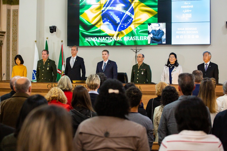 Câmara promove solenidade em homenagem aos professores