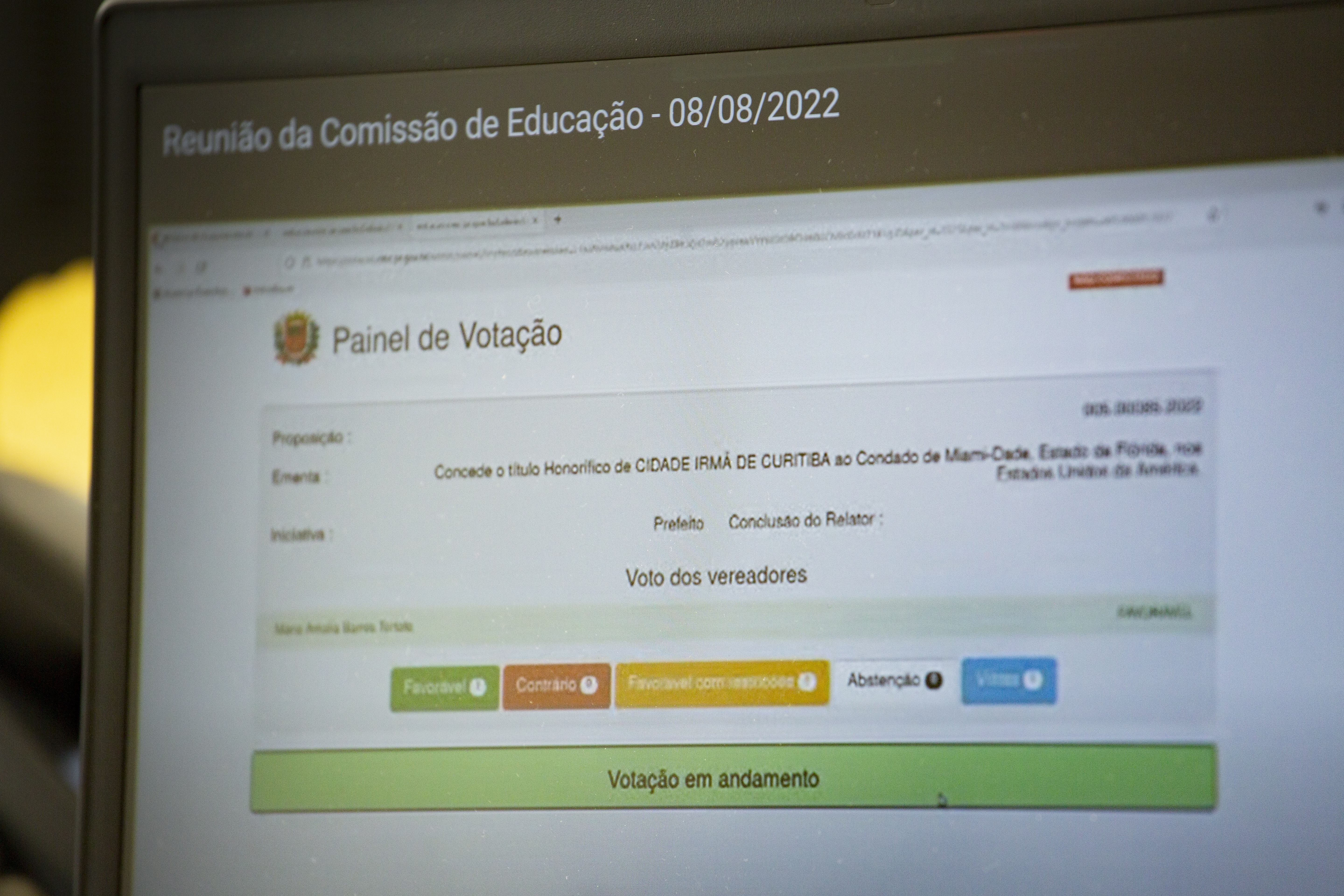 Comissão de Educação admite Miami-Dade como cidade-irmã de Curitiba