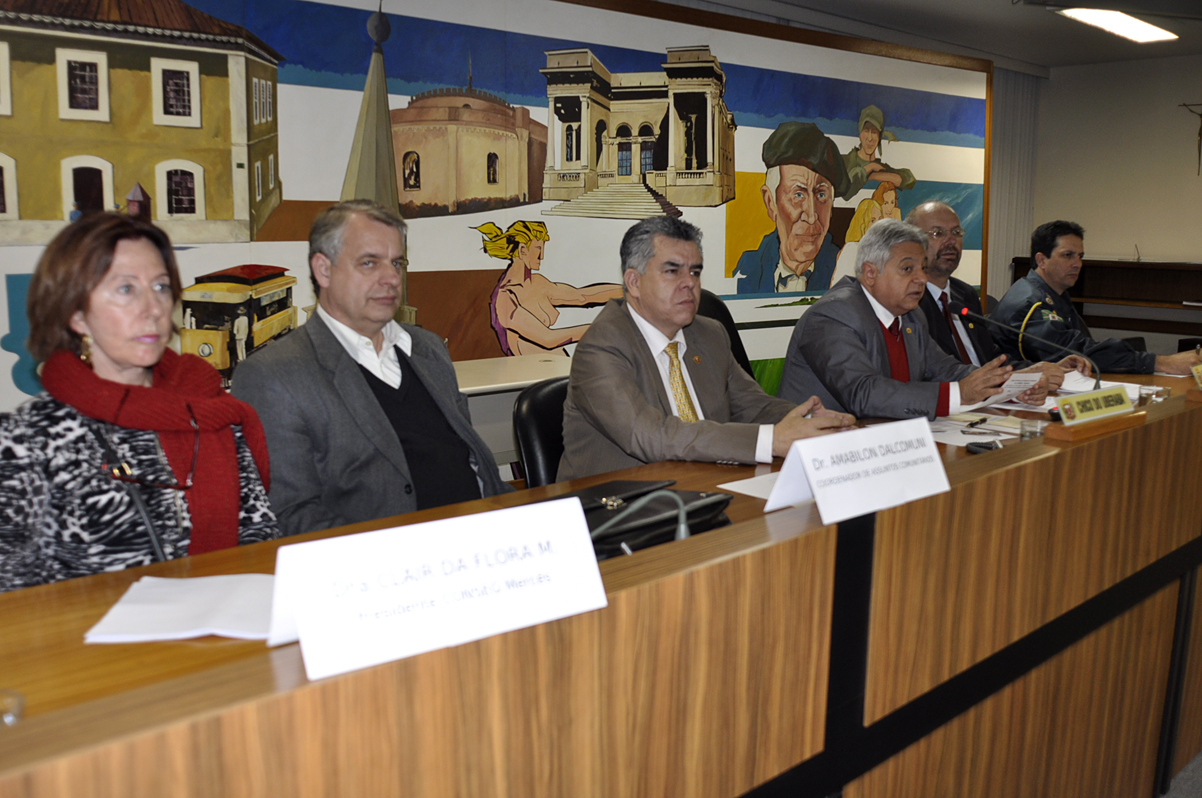 CONSEGs debatem segurança  pública na Câmara Municipal  