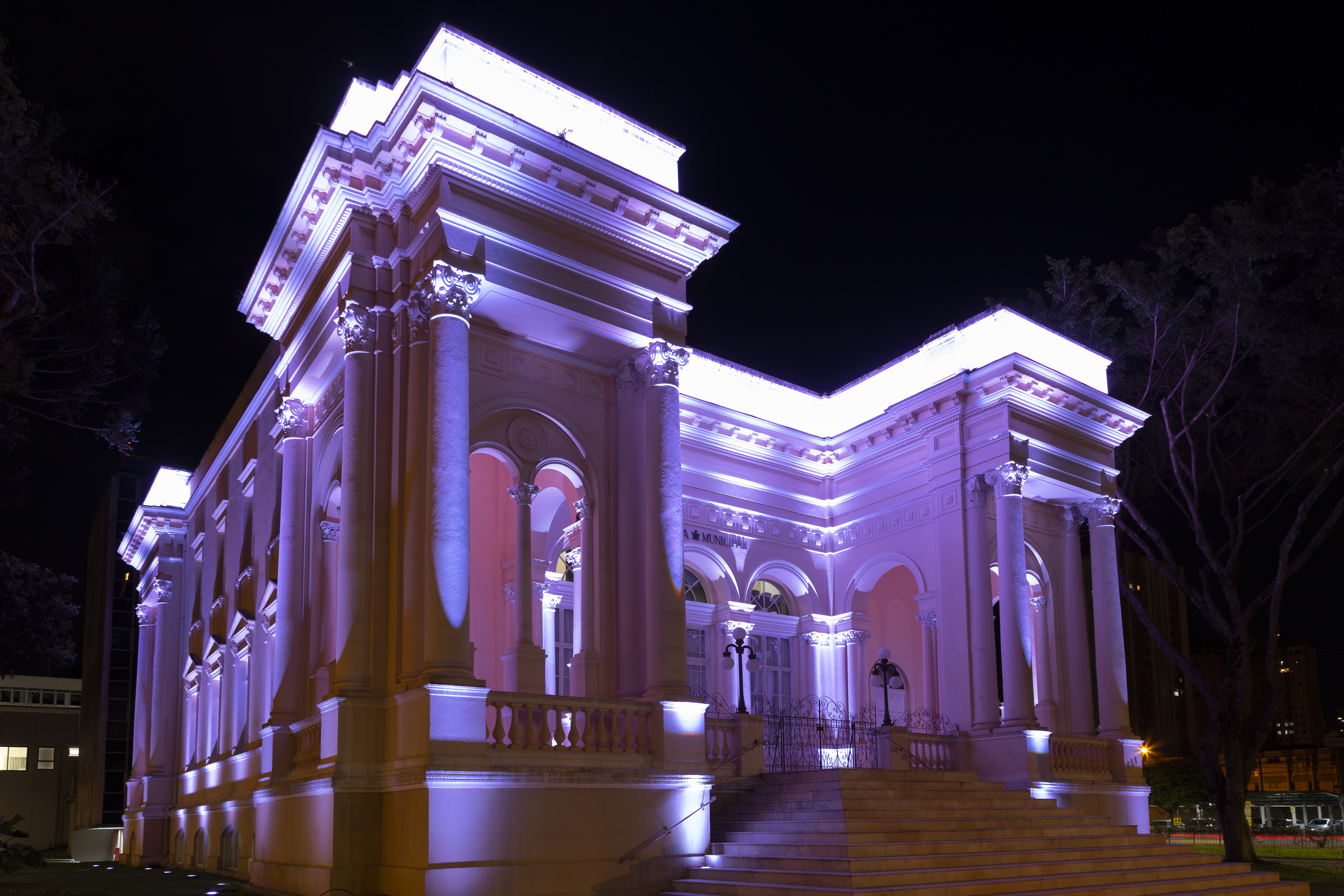 Cores e causas: Palácio Rio Branco é iluminado em apoio a cinco campanhas