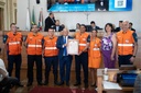 Defesa Civil de Curitiba recebe homenagem na Câmara Municipal