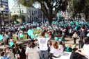 Em greve, professores municipais apresentam reivindicações à Câmara