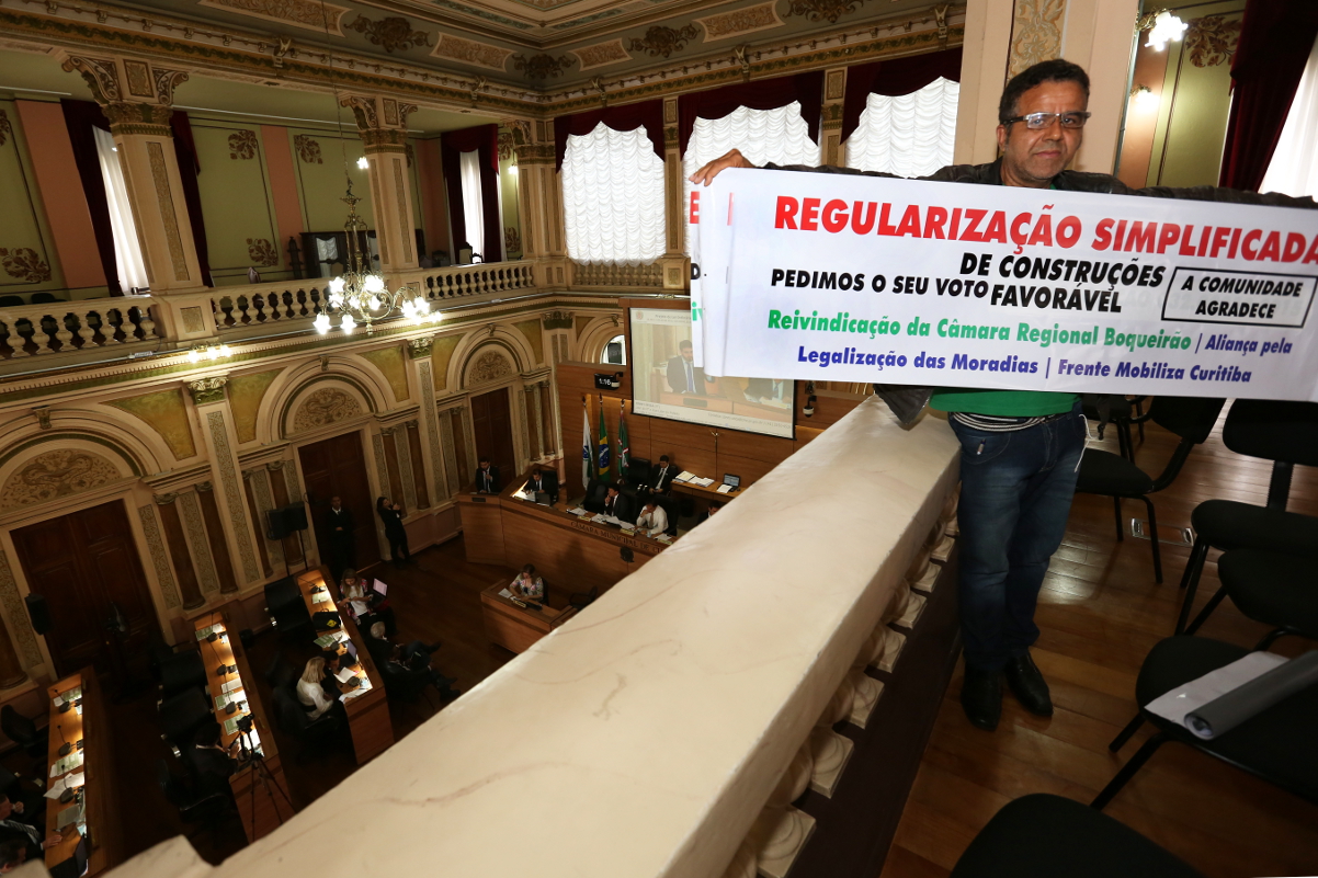 Entidades acompanham votação do Plano Diretor de Curitiba