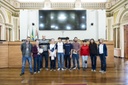 Estudantes do Colégio Passionista visitam a Câmara de Curitiba