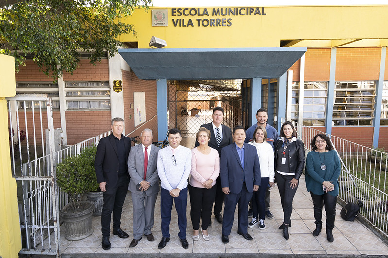 Frente da Segurança das Escolas visitou unidade Vila Torres