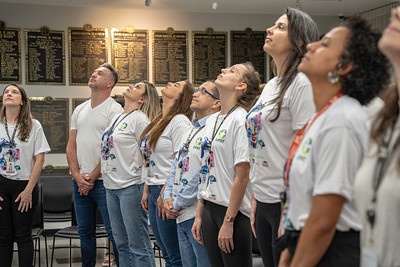 Ginástica laboral na Sipat