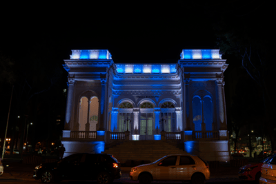 Dia Nacional da Finlândia ilumina Palácio Rio Branco