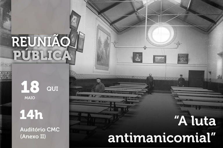 Luta antimanicomial é tema de debate nesta quinta-feira