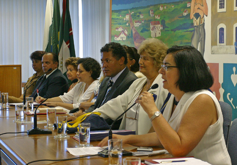 Maria da Penha participa de debate na Câmara 