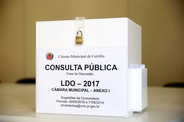 Na terça, Câmara vota lei de diretrizes para orçamento de Curitiba