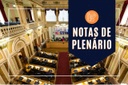 Notas da sessão plenária de 06 de outubro