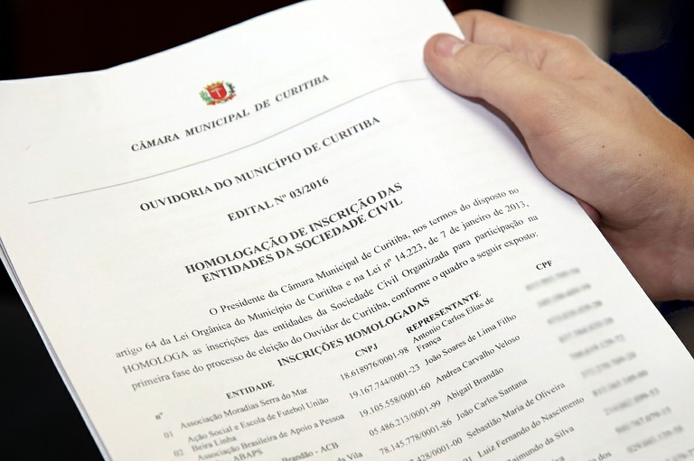 Ouvidoria: homologadas 34 inscrições da sociedade civil