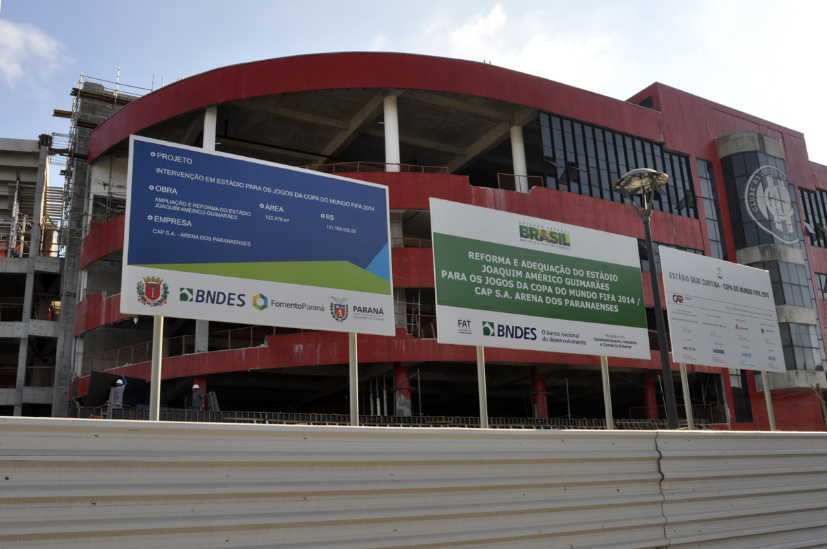 Projeto de contrapartida do potencial construtivo da Arena da Baixada 