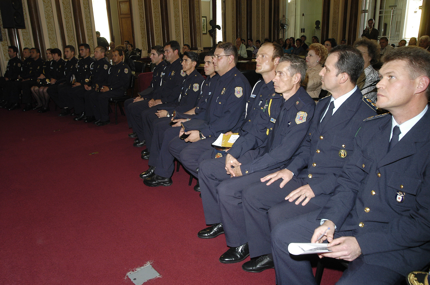 Reconhecido o trabalho de guardas municipais 