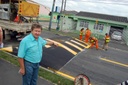 Redutor vai garantir trânsito mais seguro em bairro 