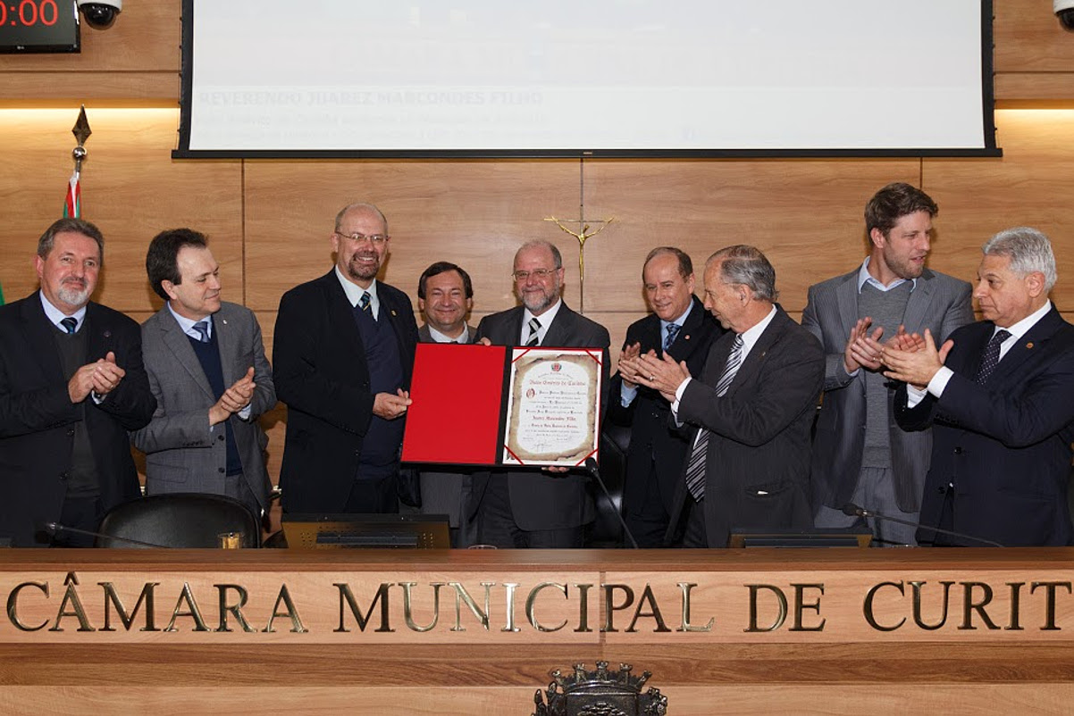 Reverendo Juarez Marcondes Filho é o novo vulto emérito de Curitiba