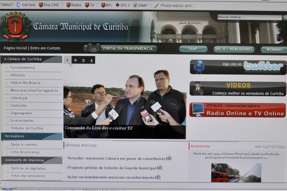 Site da Câmara pode quebrar recorde de acessos em 2011 