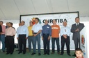 Vereadores presentes ao lançamento de obras na Vila Concórdia 