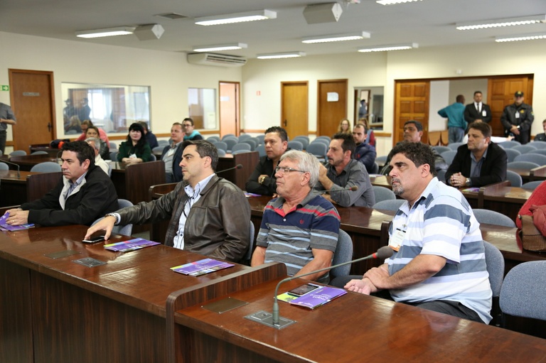 Visita à Câmara: vereadores do Paraná e Santa Catarina