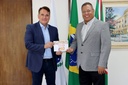 Visita à Presidência: Manassés de Oliveira, presidente do Siemaco